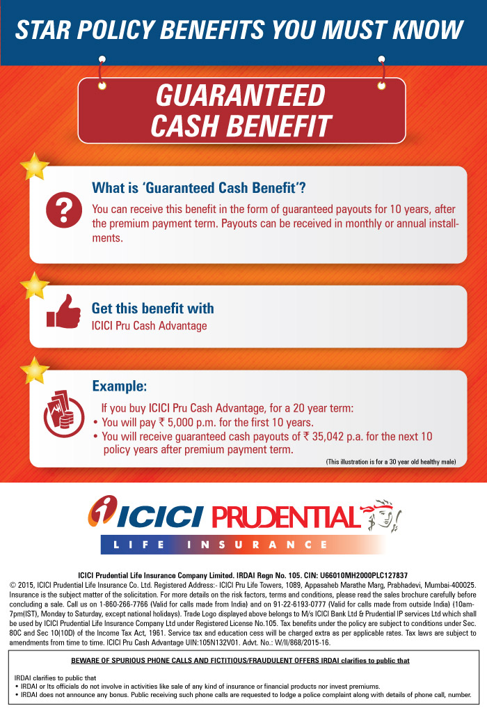 Money Back Policy Money Back Policy In India 2020 Icici Prulife Icici pru pos iprotect smart. icici pru cash advantage