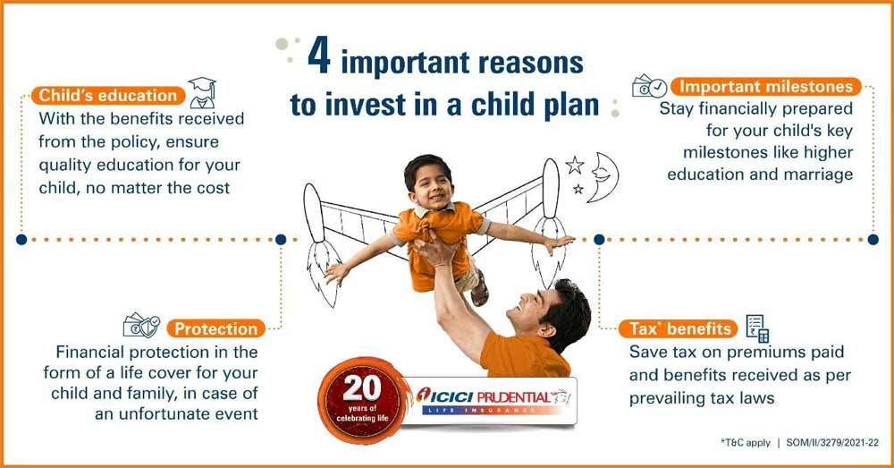 Four Important Reasons to Invest in a Child Plan